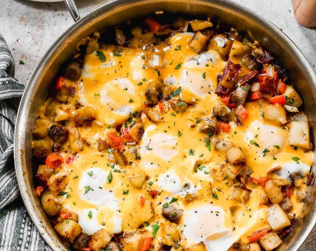 Easy Breakfast Skillet Recipe Everyone Will Love suggested serving
