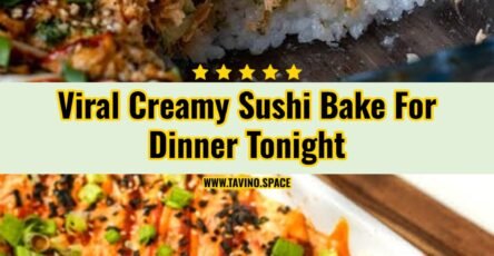 Easy Creamy Sushi Bake Recipe