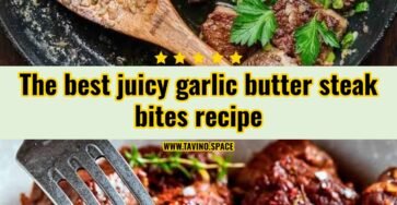 Easy garlic butter steak bites in ten minutes