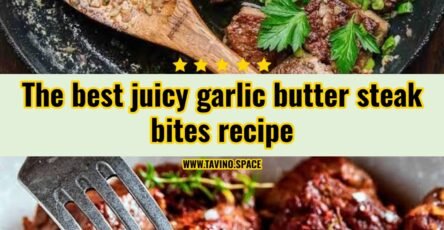Easy garlic butter steak bites in ten minutes