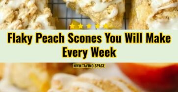 Easy Peach Scones For Your Next Brunch