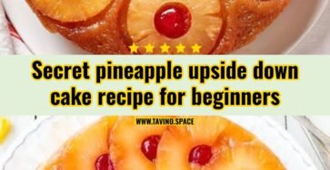 Easy pineapple upside down cake recipe anyone can make