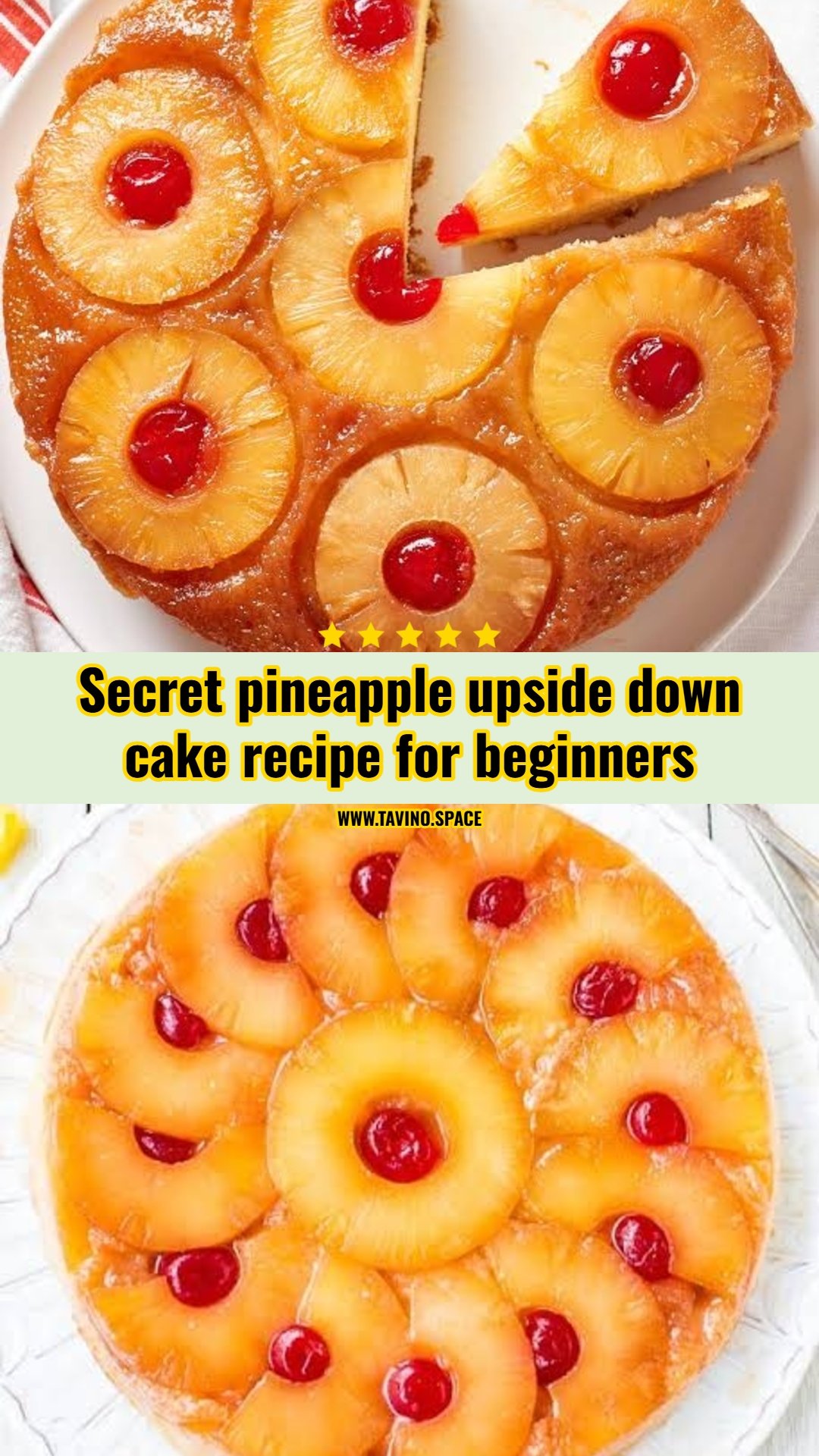 Easy pineapple upside down cake recipe anyone can make