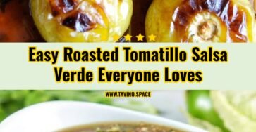 Easy Roasted Tomatillo Salsa Verde Everyone Loves
