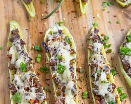 Easy Stuffed Banana Peppers Everyone Will Love top view