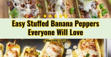 Easy Stuffed Banana Peppers Everyone Will Love