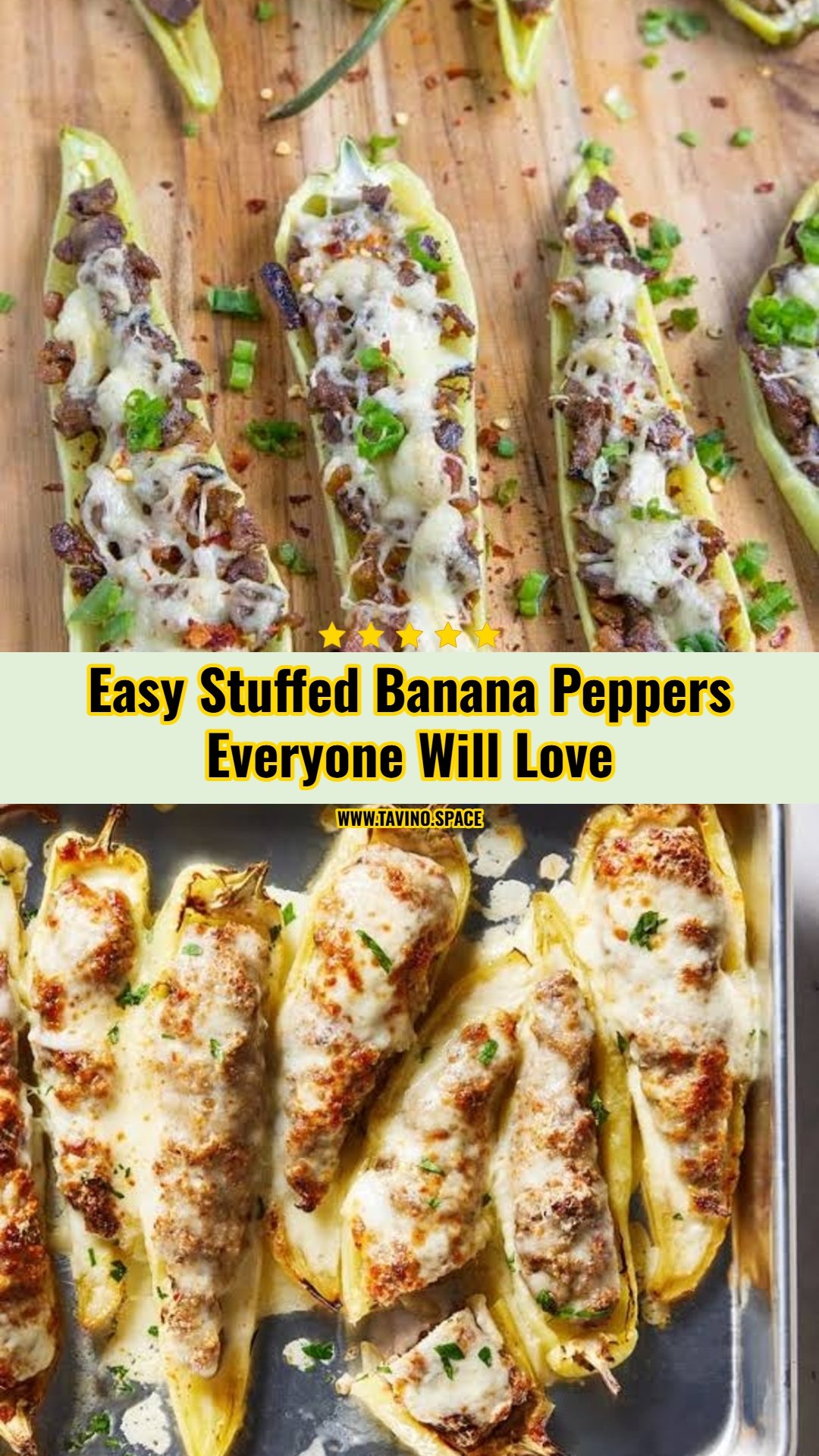 Easy Stuffed Banana Peppers Everyone Will Love