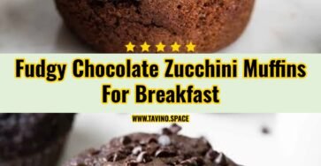 Healthy Chocolate Zucchini Muffins Everyone Loves