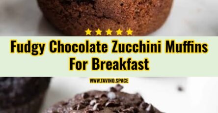 Healthy Chocolate Zucchini Muffins Everyone Loves