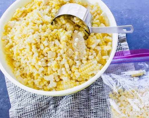 How to Freeze Corn on the Cob the Easy Way top view