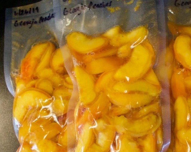 My Easy Method For Freezing Peaches suggested serving