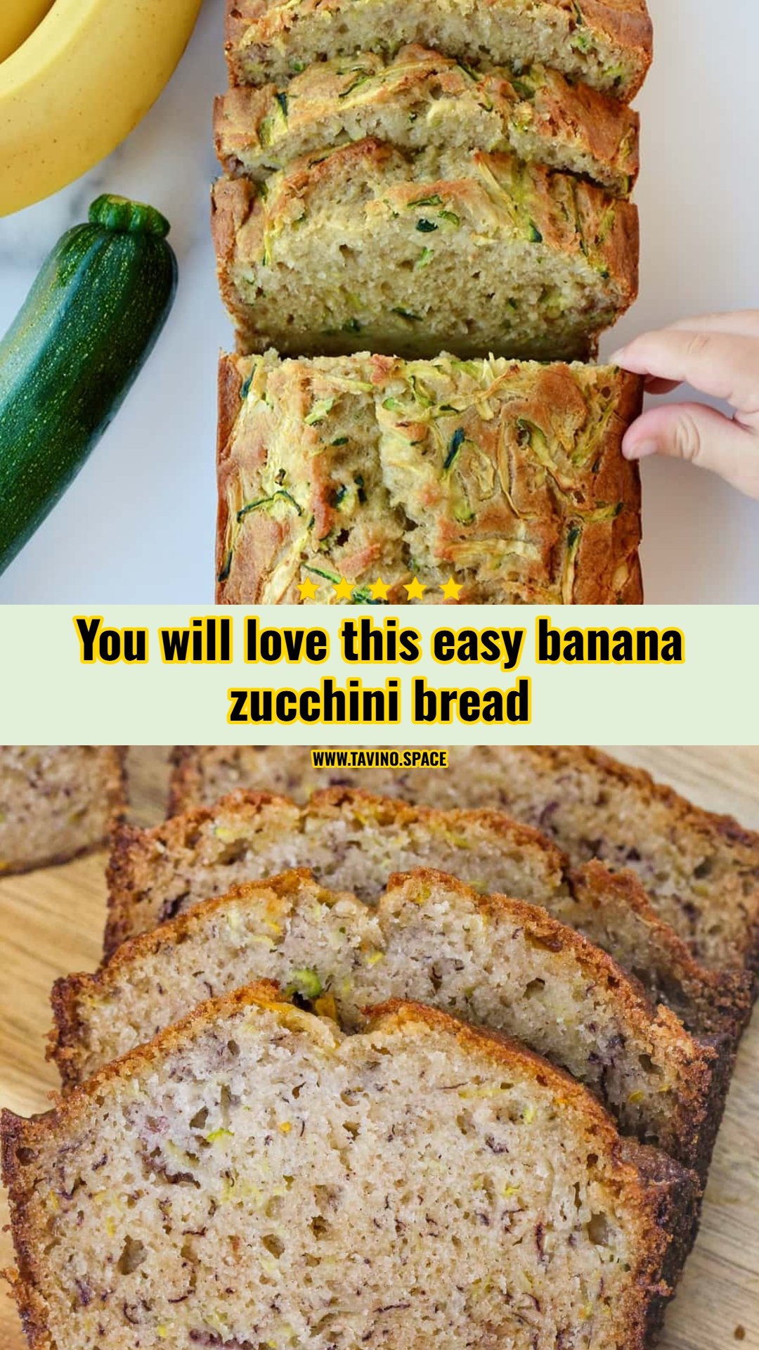 The best banana zucchini bread recipe ever