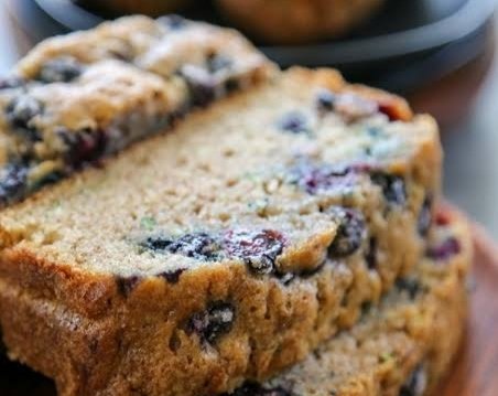The Best Blueberry Zucchini Bread You Will Ever Make suggested serving