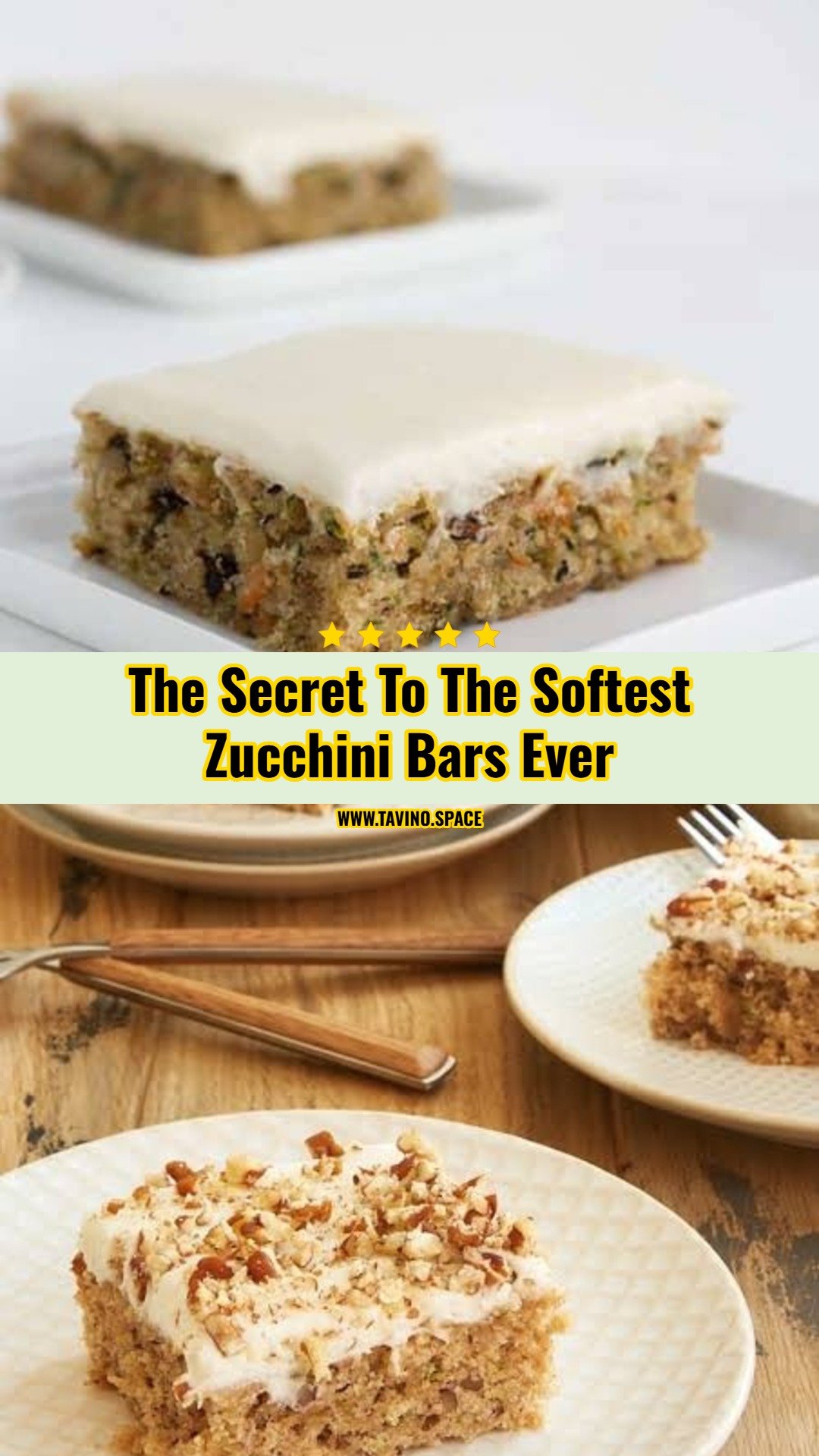 The Best Zucchini Bars You Will Ever Make