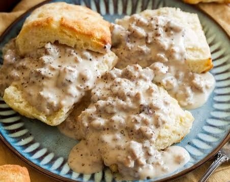 The Only Biscuits and Sausage Gravy Recipe You Need top view