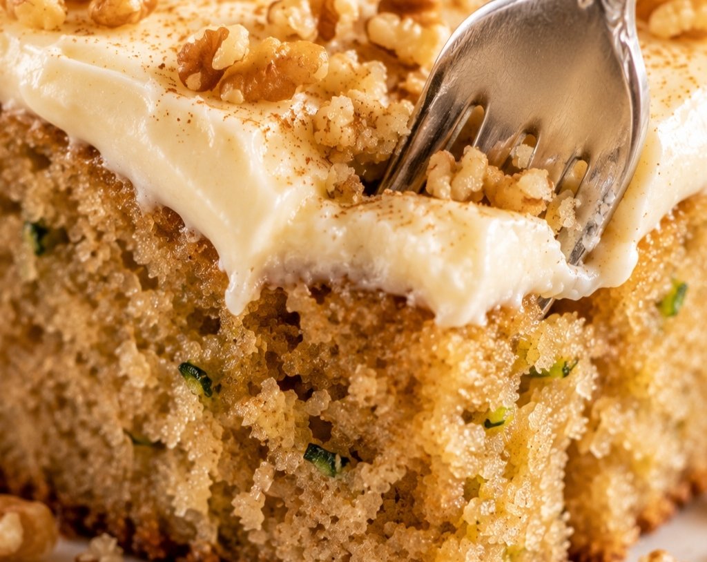 The Only Zucchini Cake Recipe You Will Ever Need suggested serving