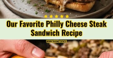 The Ultimate Philly Cheese Steak Sandwich Recipe