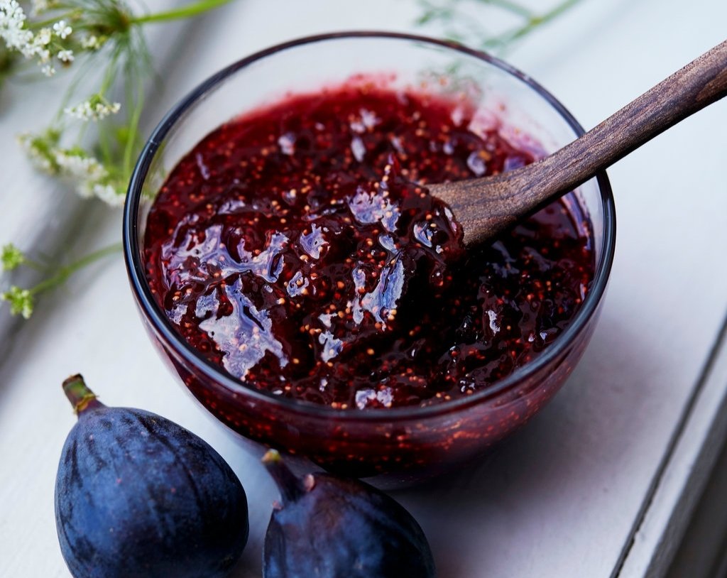 This Easy Fig Jam Recipe Is Perfect For Fall suggested serving