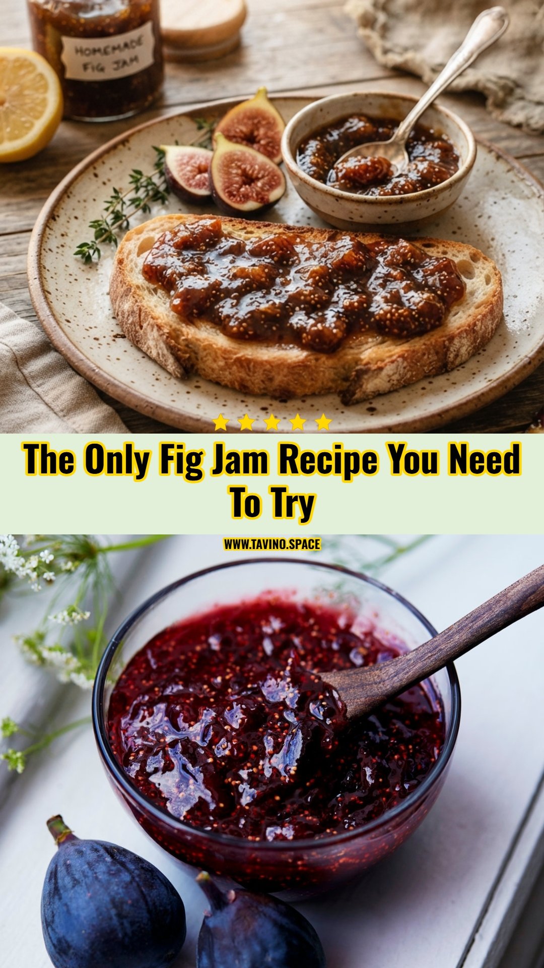 This Easy Fig Jam Recipe Is Perfect For Fall
