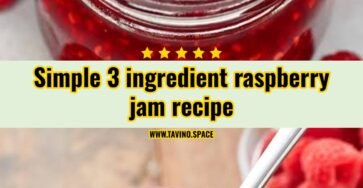 This easy raspberry jam recipe is a game changer