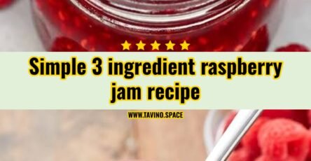 This easy raspberry jam recipe is a game changer