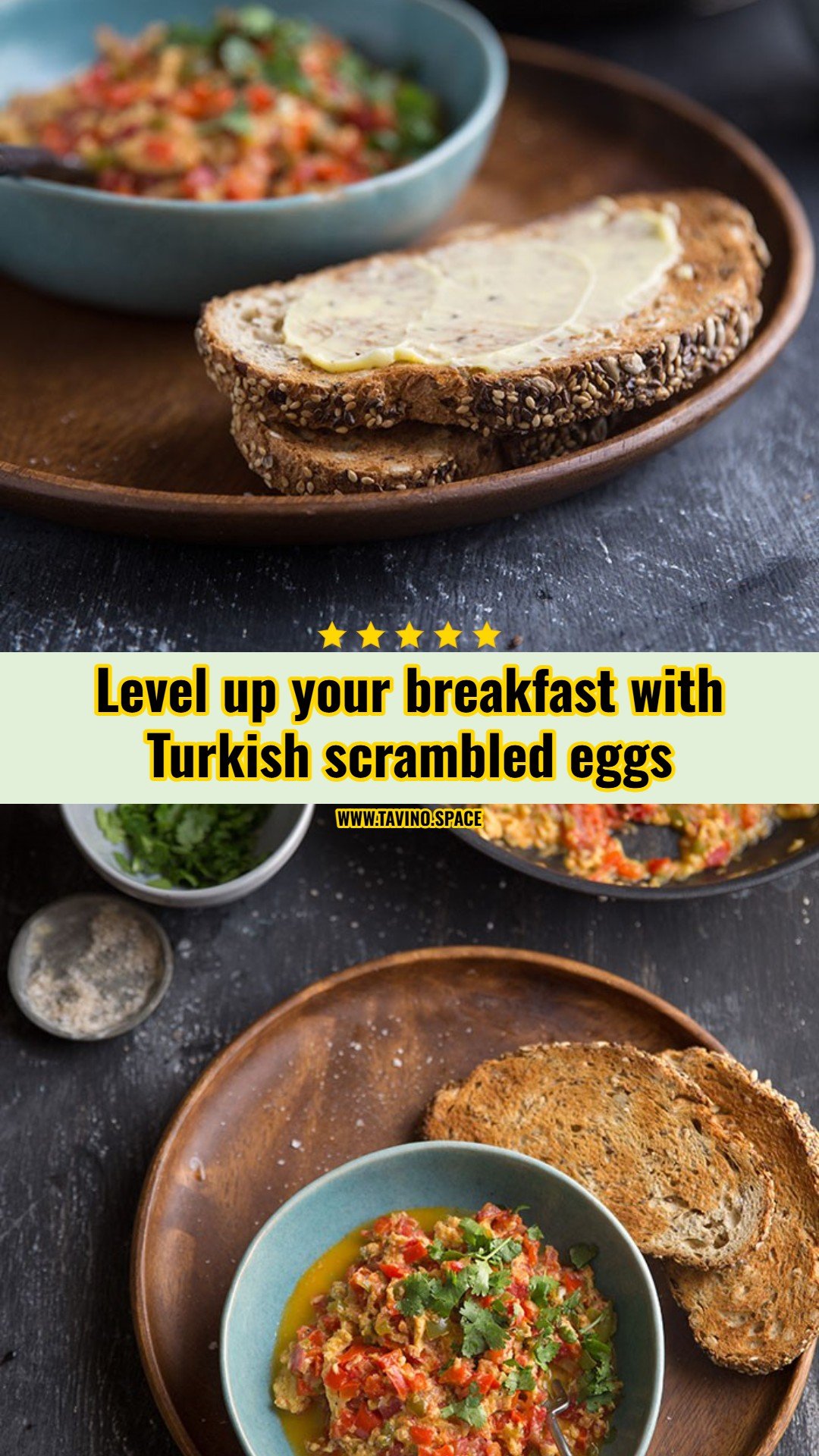 Turkish scrambled eggs