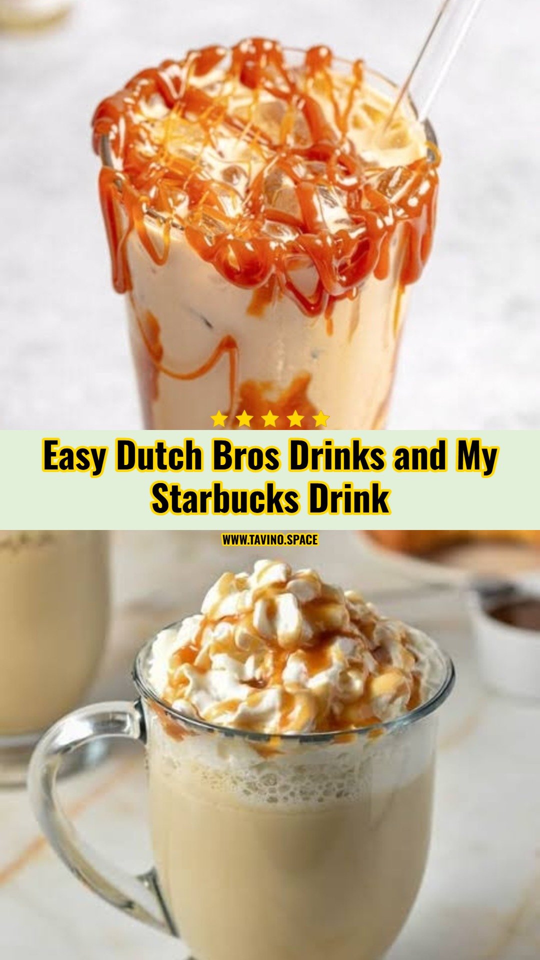 DIY Dutch Bros Drinks and My Starbucks Drink