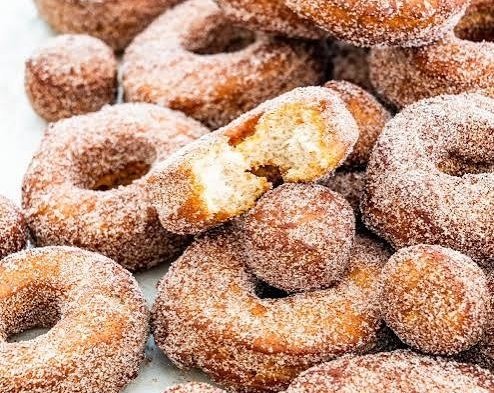 Easy Apple Cider Donuts Recipe For Fall suggested serving