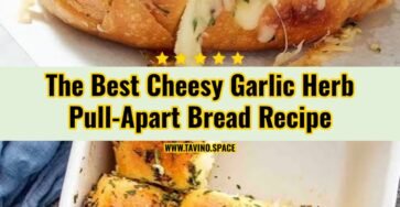 Easy Cheesy Garlic Herb Pull-Apart Bread