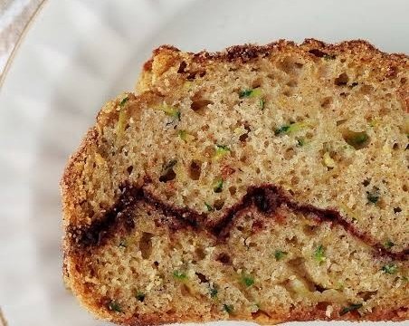 Easy Cinnamon Sugar Snickerdoodle Zucchini Bread suggested serving