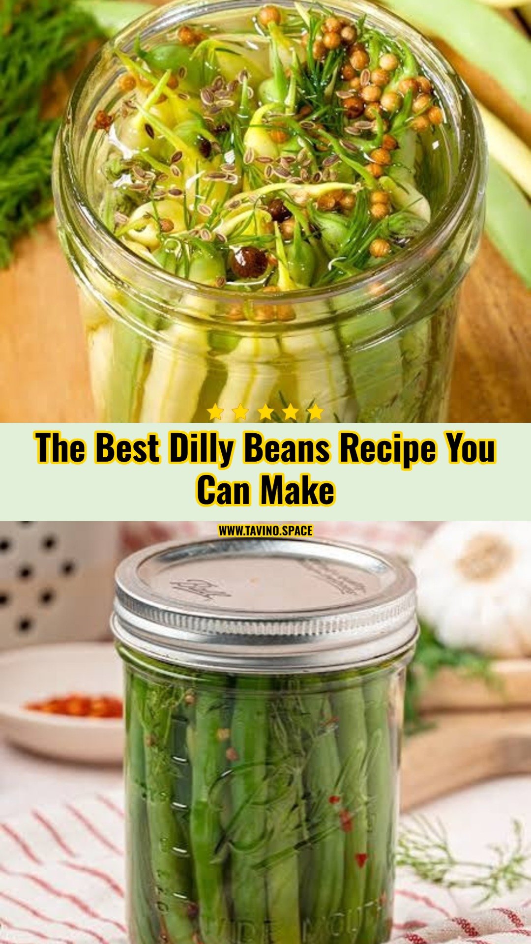 Easy Dilly Beans Recipe For Beginners
