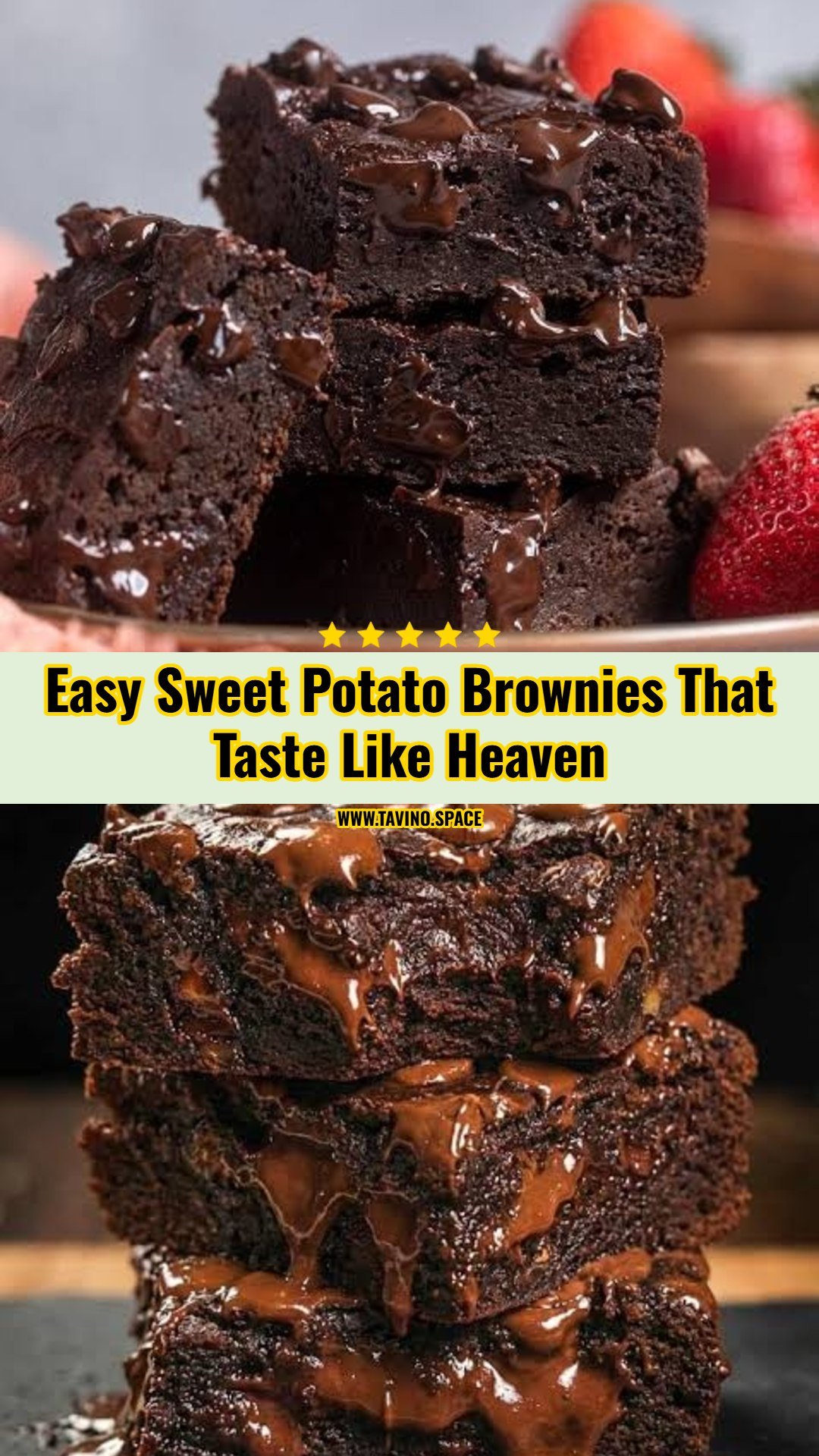 Fudgy Sweet Potato Brownies You Will Love