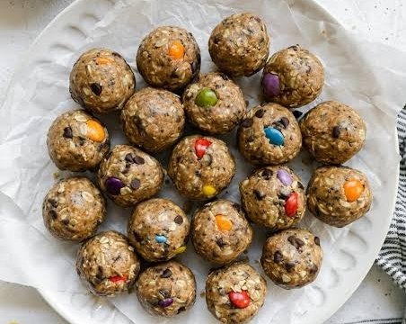 Healthy School Lunch Ideas Fun Kids Food Protein Balls top view