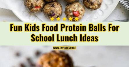 Healthy School Lunch Ideas Fun Kids Food Protein Balls