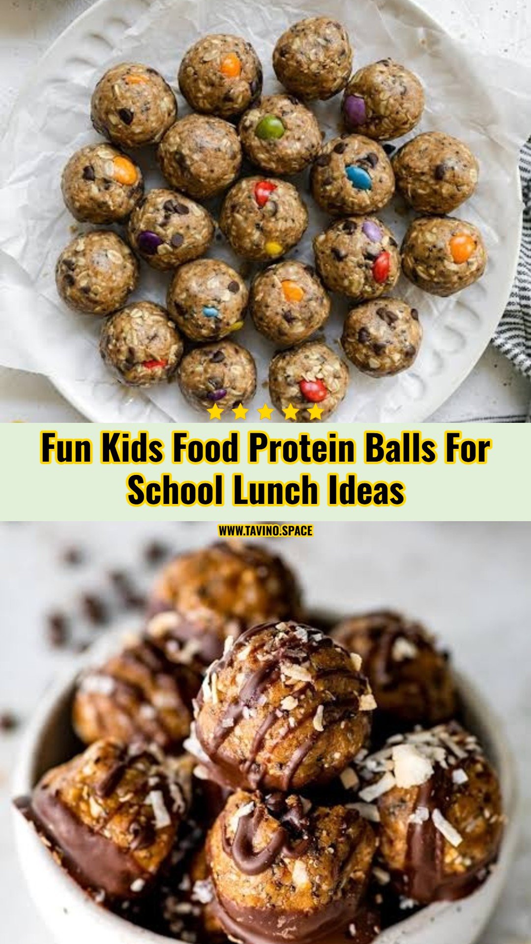 Healthy School Lunch Ideas Fun Kids Food Protein Balls
