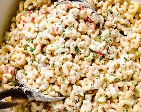 The Only Macaroni Salad Recipe You Need top view