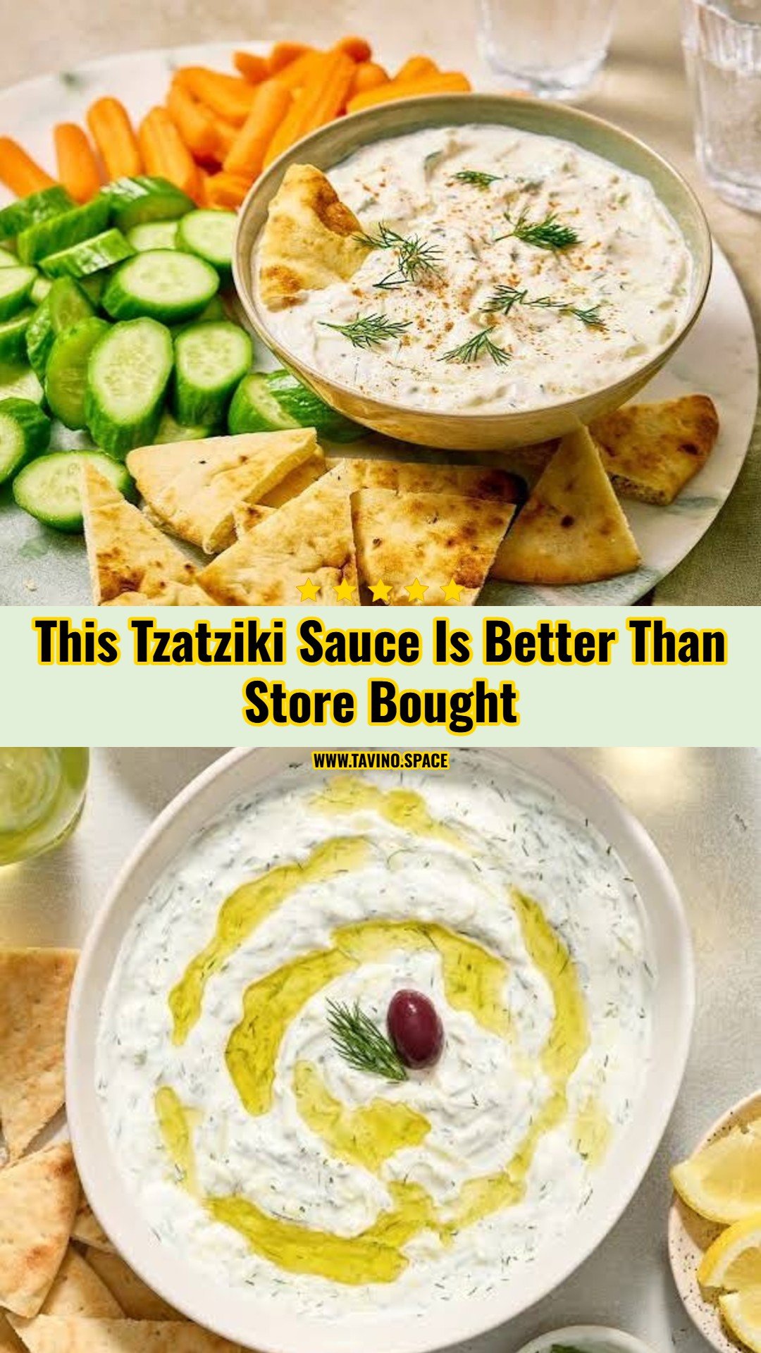 The Only Tzatziki Sauce Recipe You Need
