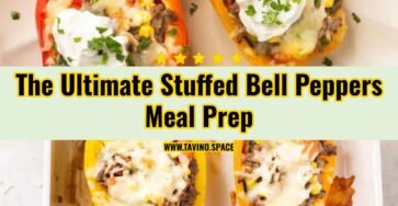 This Stuffed Bell Peppers Meal Prep Is So Good