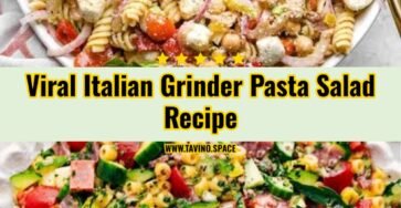 Viral Italian Grinder Pasta Salad Recipe