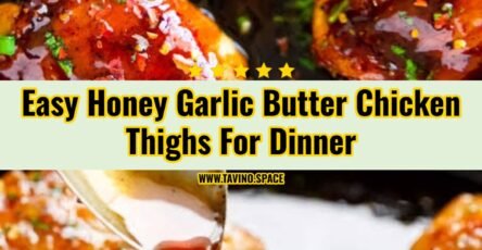 20 Minute Sticky Honey Garlic Butter Chicken Thighs