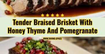 Best Honey Glazed Braised Brisket With Pomegranate