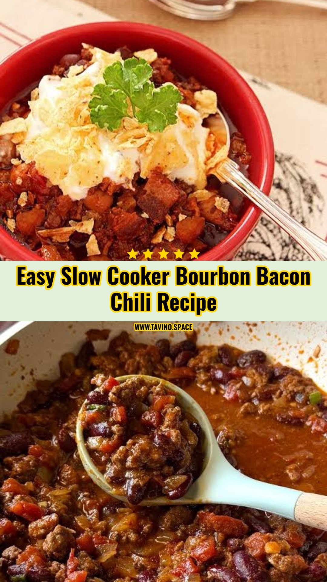 Best Smoky Bourbon Bacon Chili For Game Day