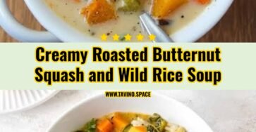 Cozy One Pot Butternut Squash and Wild Rice Soup