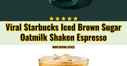 DIY Starbucks Iced Brown Sugar Oatmilk Shaken Espresso