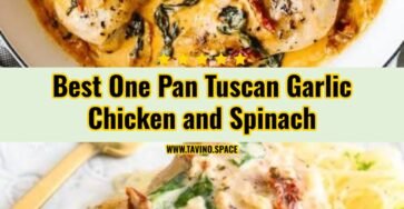 Easy Creamy Tuscan Garlic Chicken Skillet