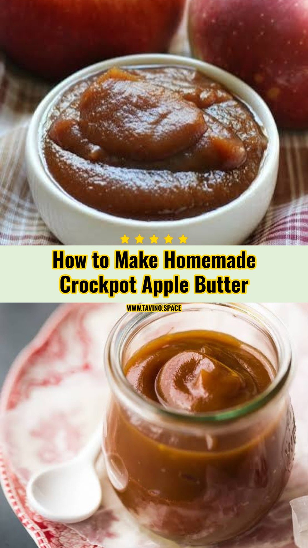 Easy Crockpot Apple Butter Recipe