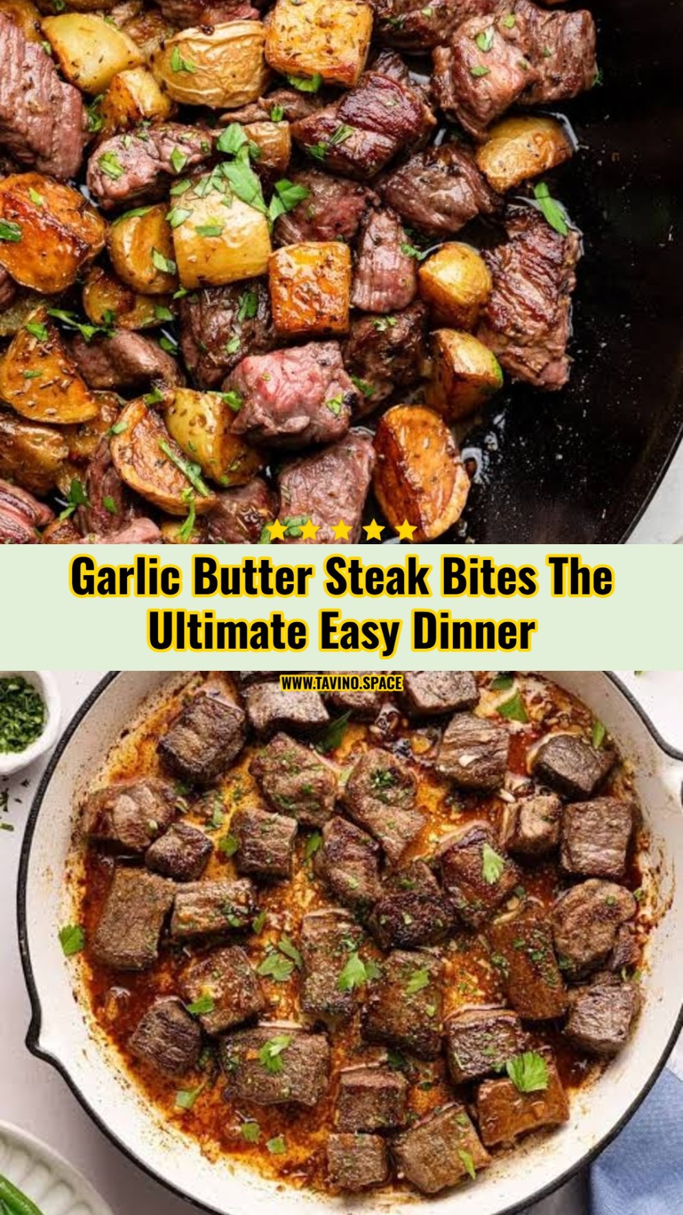 Garlic Butter Steak Bites That Melt In Your Mouth