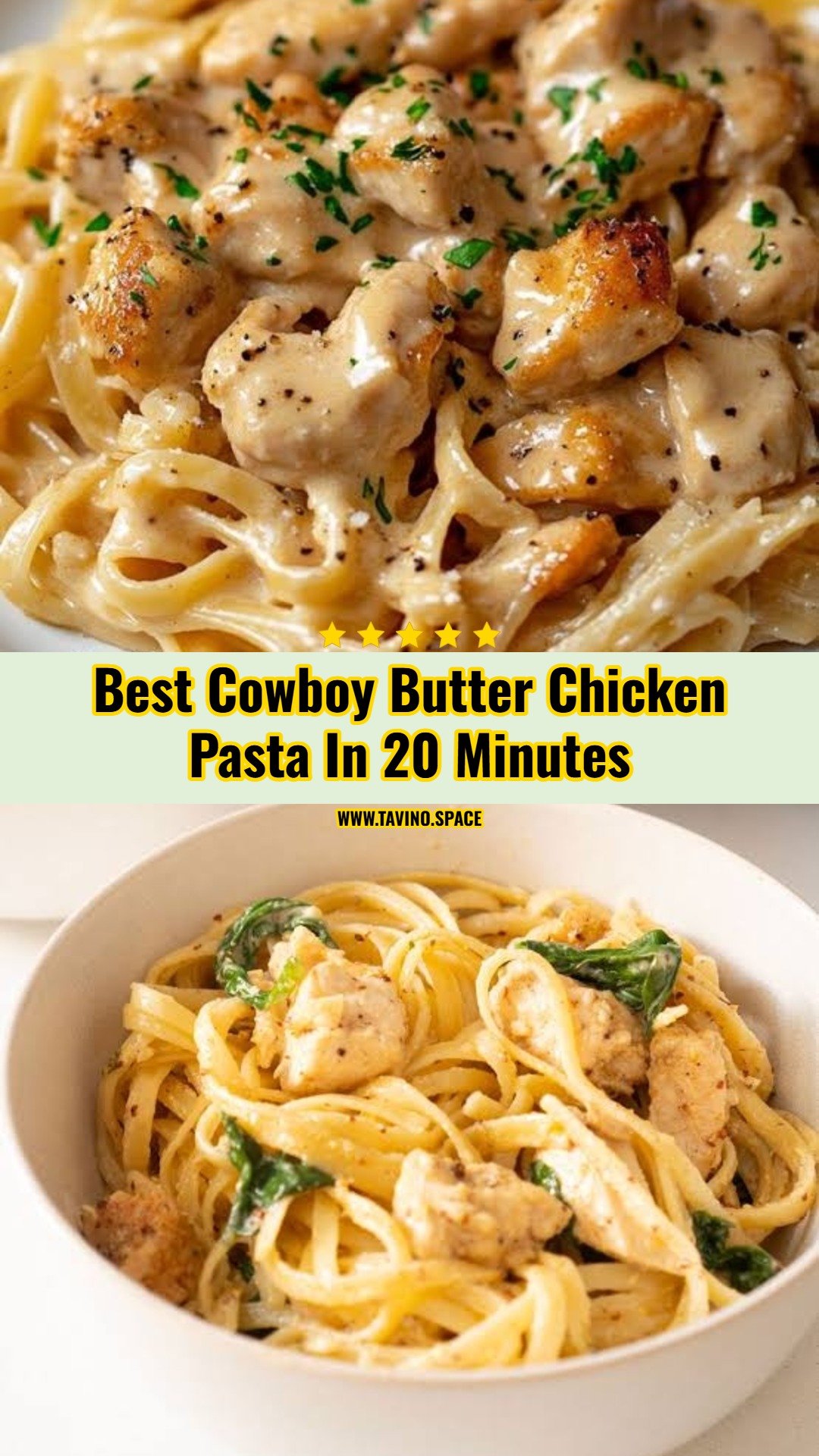 Quick and Easy Cowboy Butter Chicken Pasta Recipe