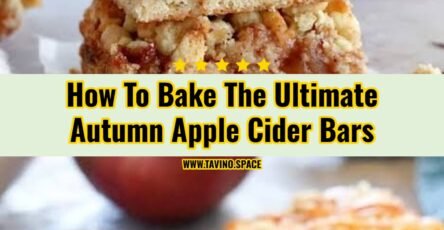 Salted Caramel Apple Cider Crumble Bars Are Magic
