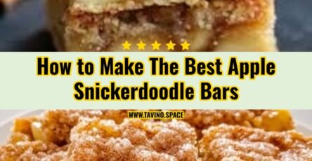 Soft and Chewy Apple Snickerdoodle Bars for Fall